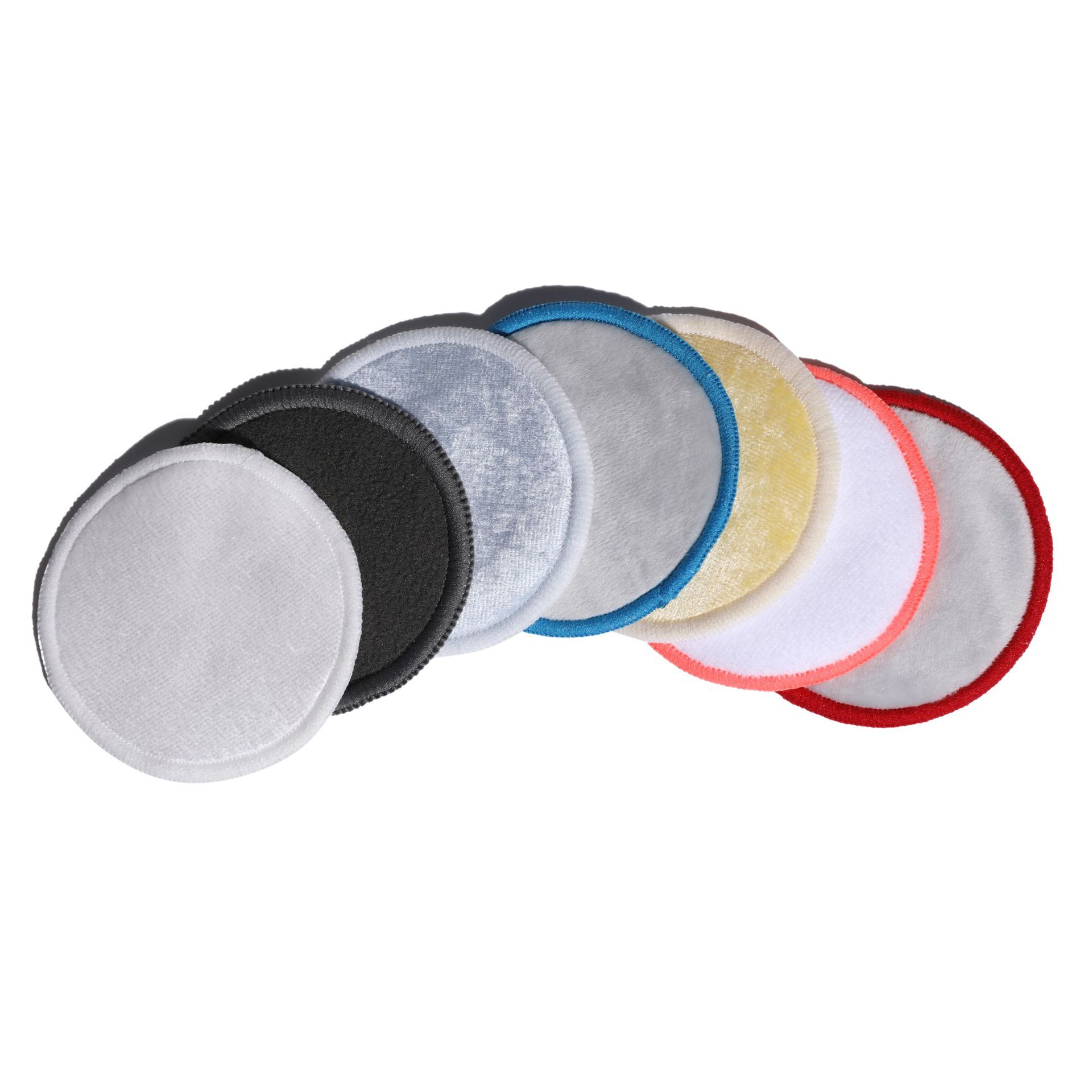 可水洗竹纖維竹炭卸妝墊竹棉可重復(fù)使用卸妝墊OEM代加工