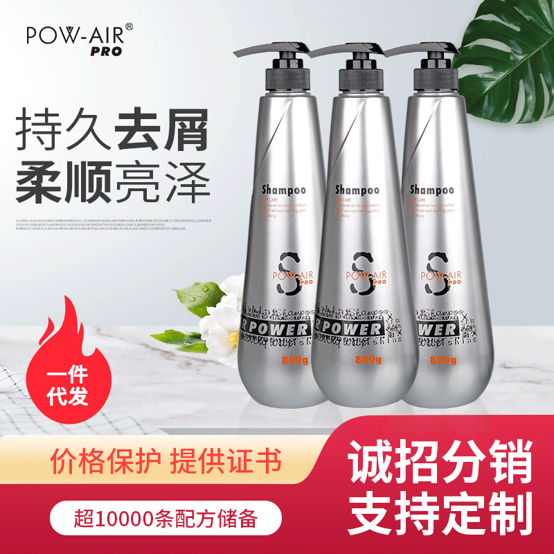 POW-AIR去屑順滑洗發(fā)水滋養(yǎng)亮澤洗發(fā)乳OEM代工廠