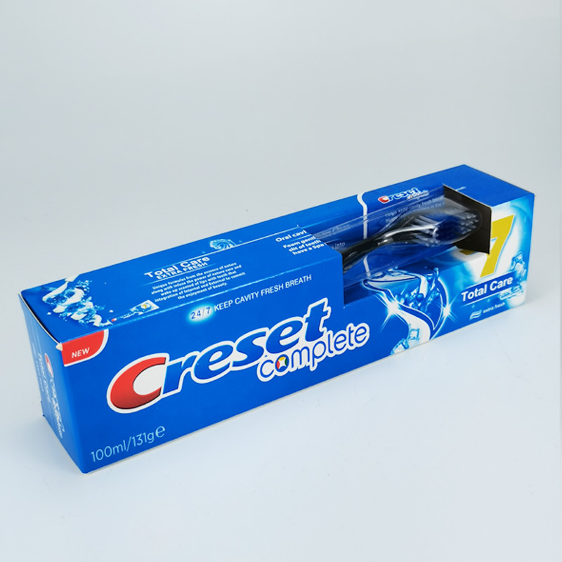 100g牙膏Signoal潔白加鈣帶牙刷OEM代工廠