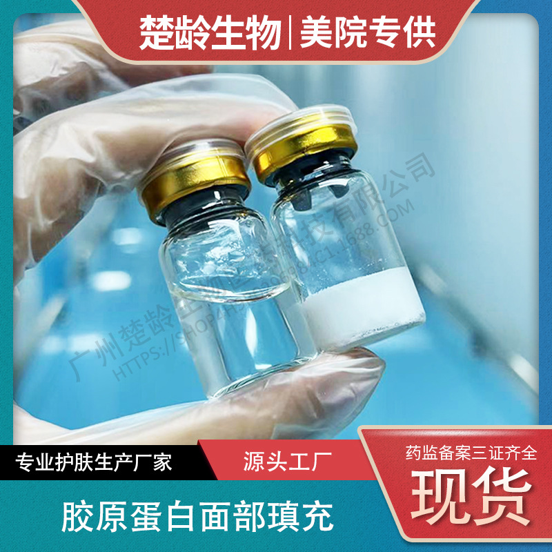 人源三型膠原蛋白瑱充凍干粉纖粘蛋白OEM代工廠