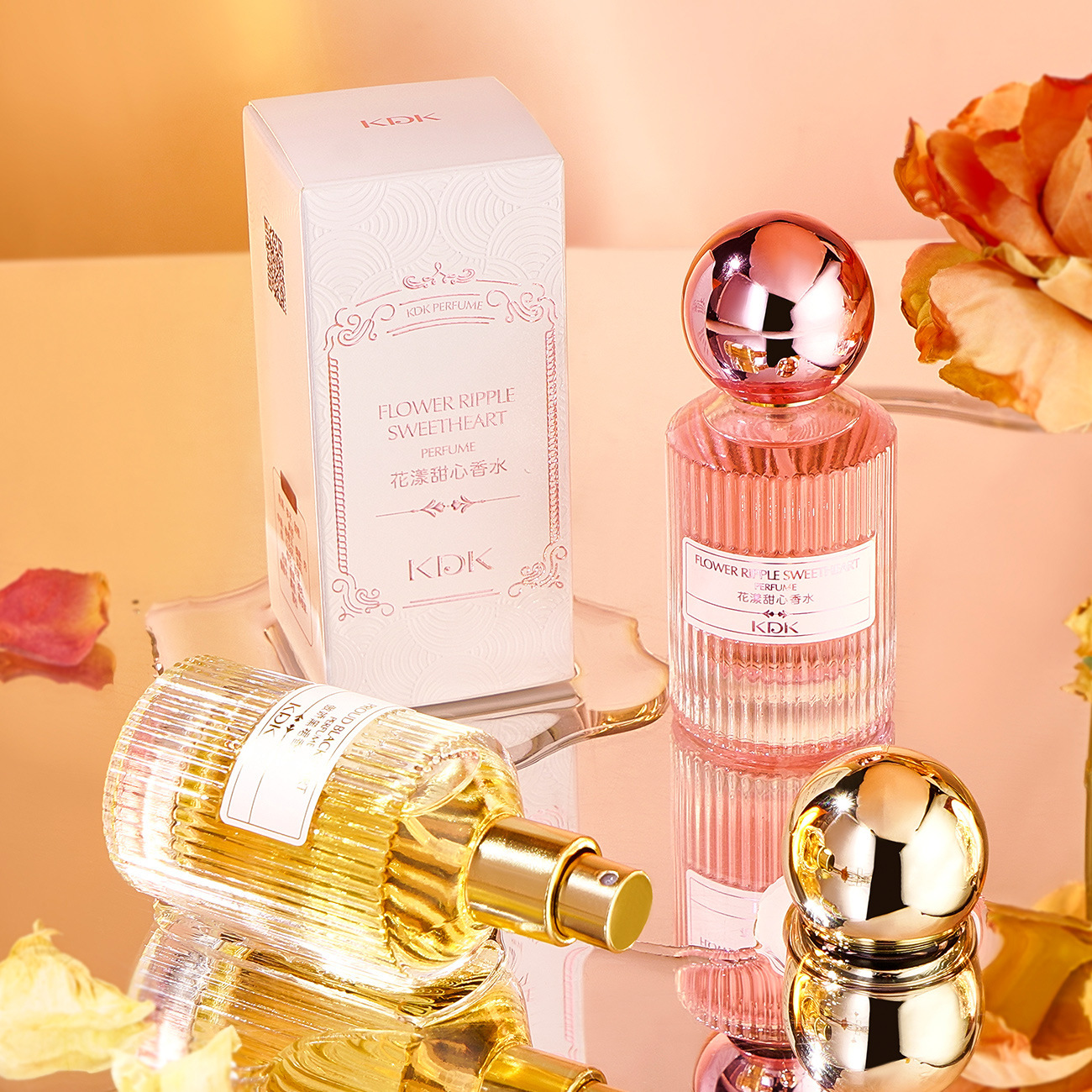 自然花果香淡香夏季持久少女玫瑰OEM代加工