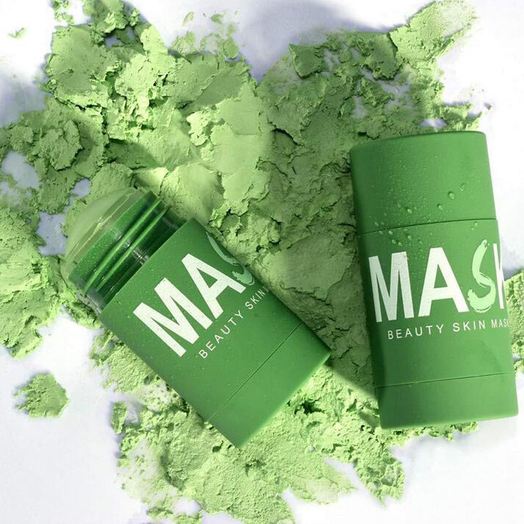 綠茶固體面膜清潔毛孔深度去黑頭粉刺泥膜面膜OEM代加工