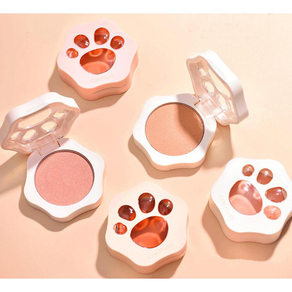 貓爪腮紅單色可愛(ài)卡通眼影高光新OEM代加工