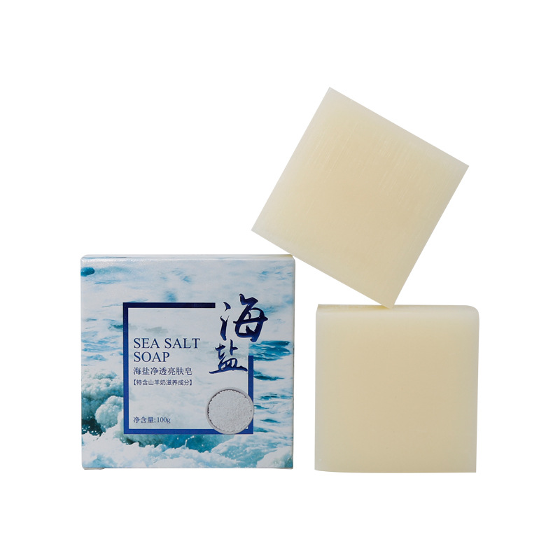 去黑頭海鹽驅螨手工皂OEM代加工