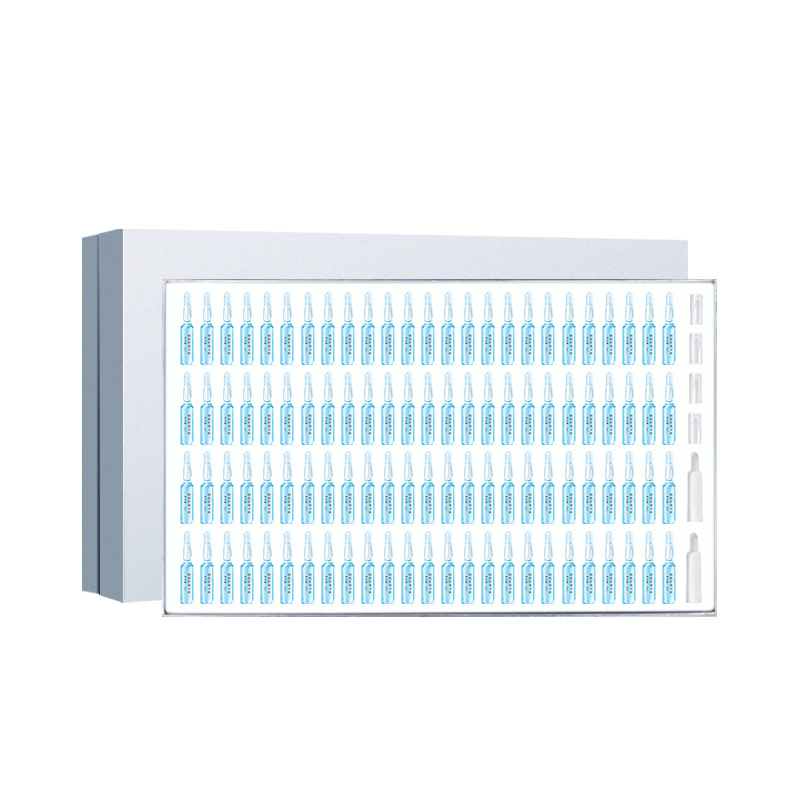 藍(lán)銅勝肽精華原液術(shù)后曬后修復(fù)屏障敏感緊致抗初老美容院面部套盒OEM代加工