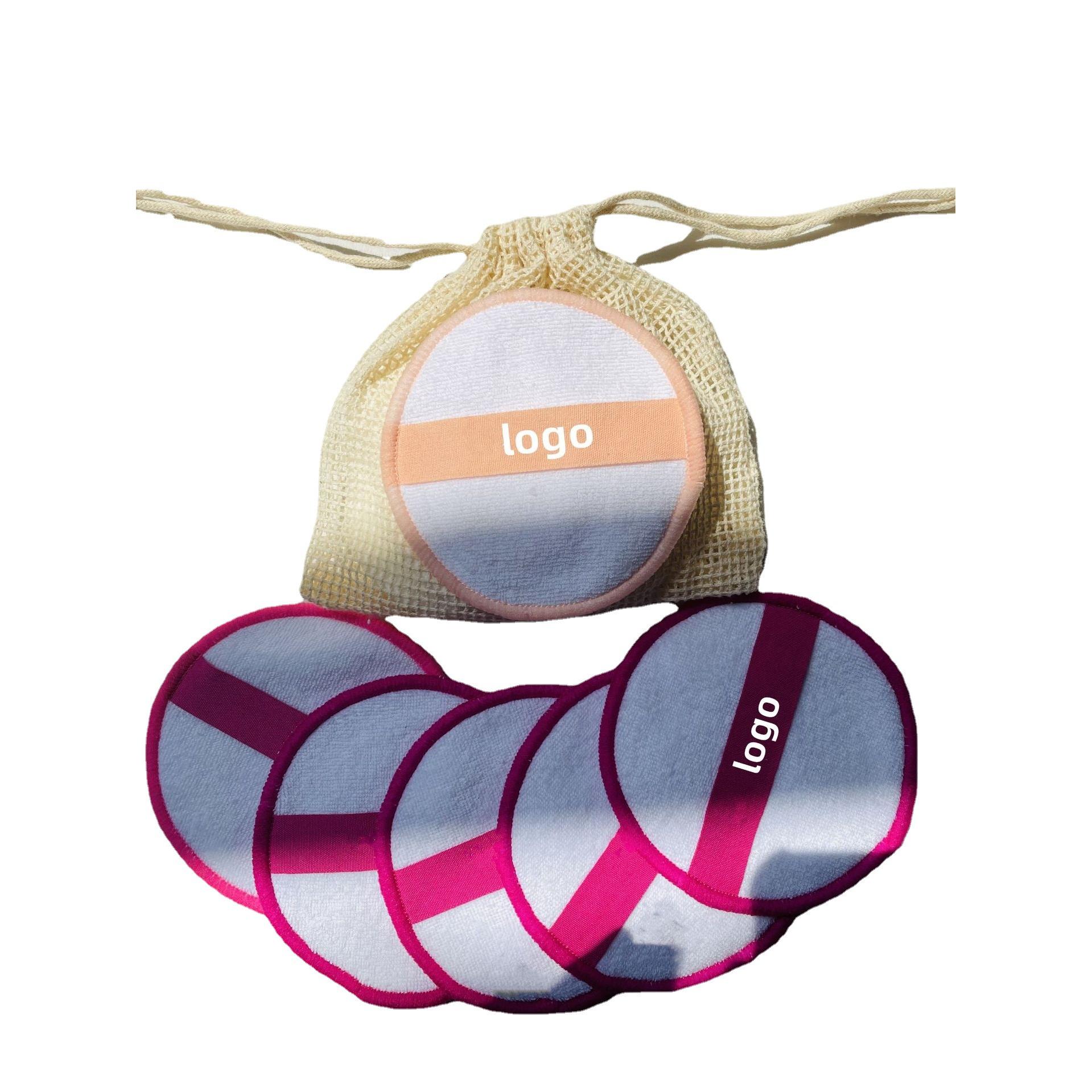 跨境爆款竹纖維插手款天鵝絨竹棉卸妝墊可水洗重復(fù)使用卸妝棉OEM代加工