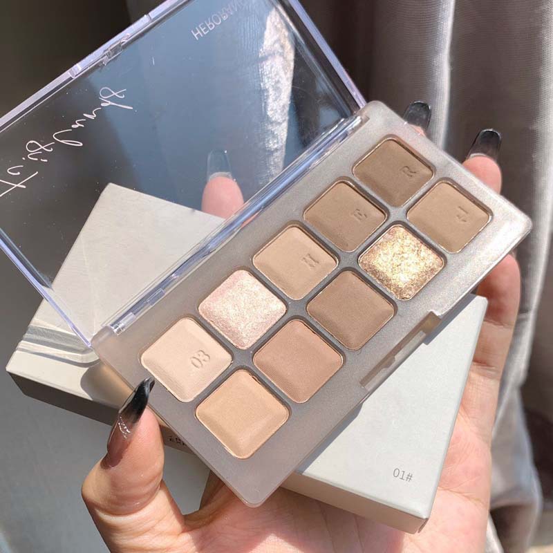 HERORANGE小鍵盤十色眼影盤OEM代加工