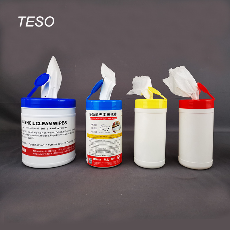 桶裝優(yōu)質(zhì)擦拭布桶裝擦拭布無塵紙干濕兩用擦拭紙OEM代加工