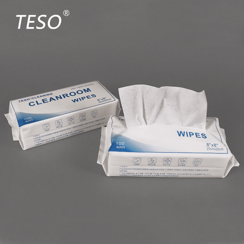 無(wú)塵紙一次性擦拭紙8寸無(wú)紡布20鋼網(wǎng)紙汽車(chē)擦拭紙潔凈布OEM代加工