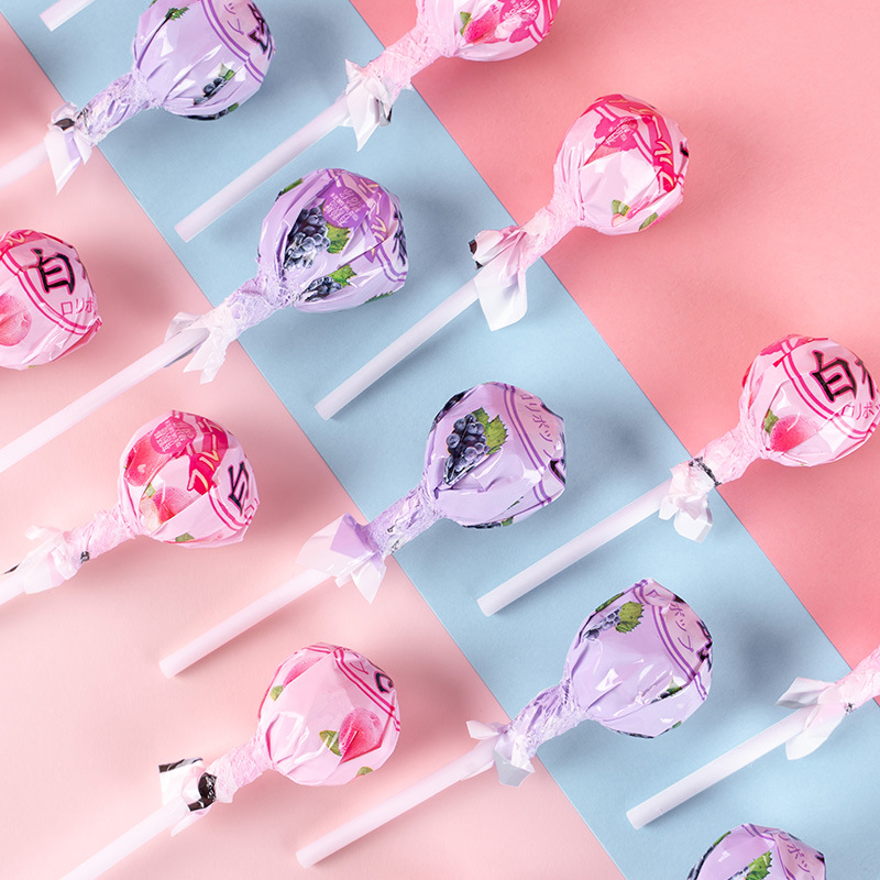 水果味七夕棒棒糖果oem代工