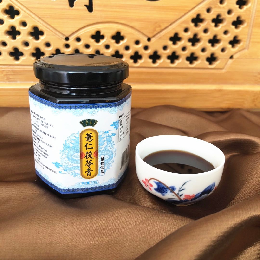 茯濕膏250克伏濕膏非勾兌薏仁茯苓膏紅豆薏米 批發(fā)一件代發(fā)OEM代加工