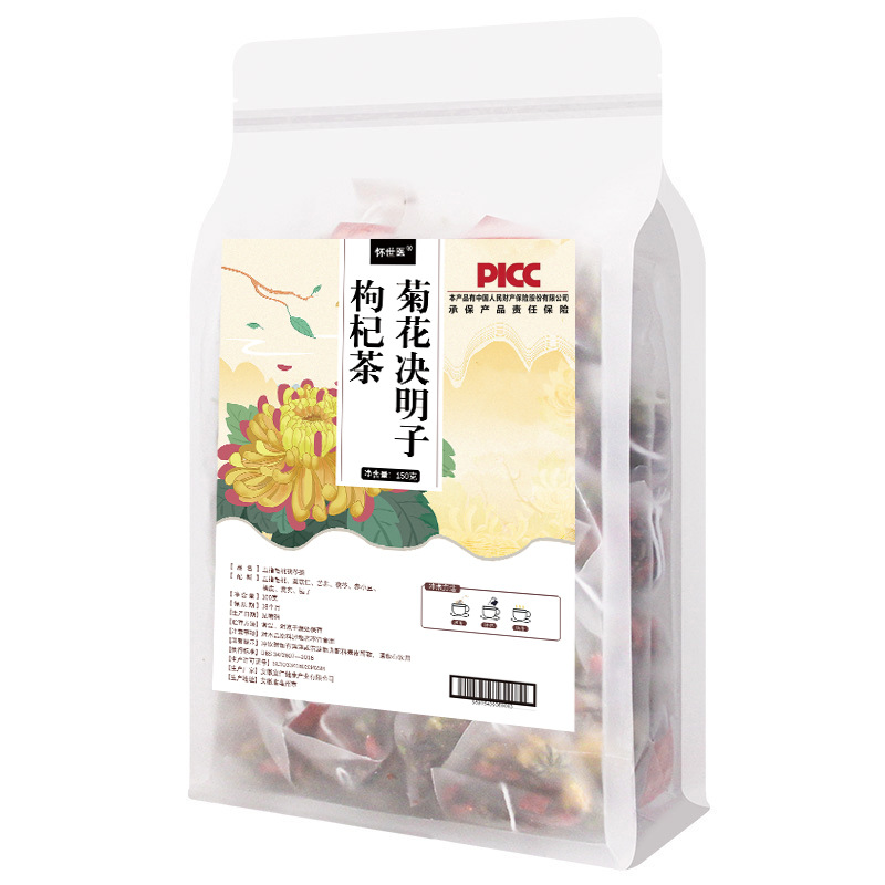 菊花決明子紅豆薏米組合袋泡茶OEM代加工