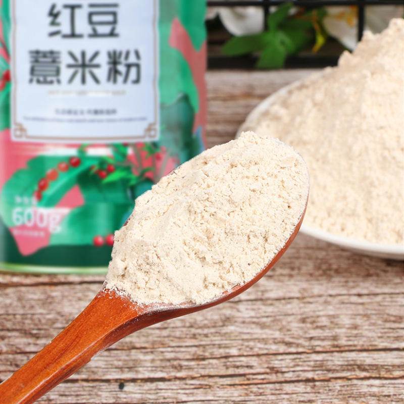 紅豆薏米粉紅棗枸杞粉沖飲 瓶裝營養(yǎng)代餐粉600g工廠加牌加工OEM代加工