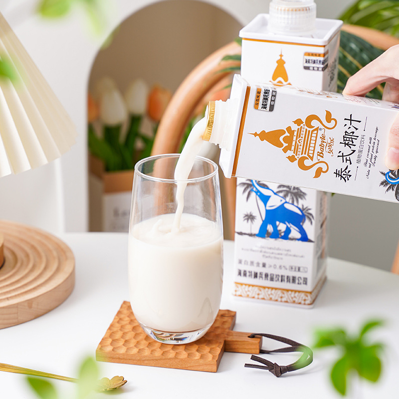 椰奶果汁飲料批發(fā)大瓶結(jié)婚宴椰子汁整箱OEM代加工