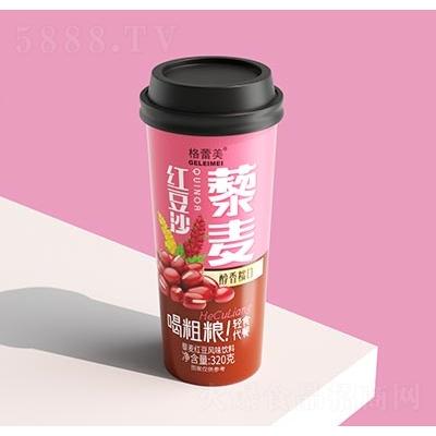 格蕾美粗糧飲料谷物飲料招商藜麥紅豆沙風(fēng)味飲料320克OEM代加工