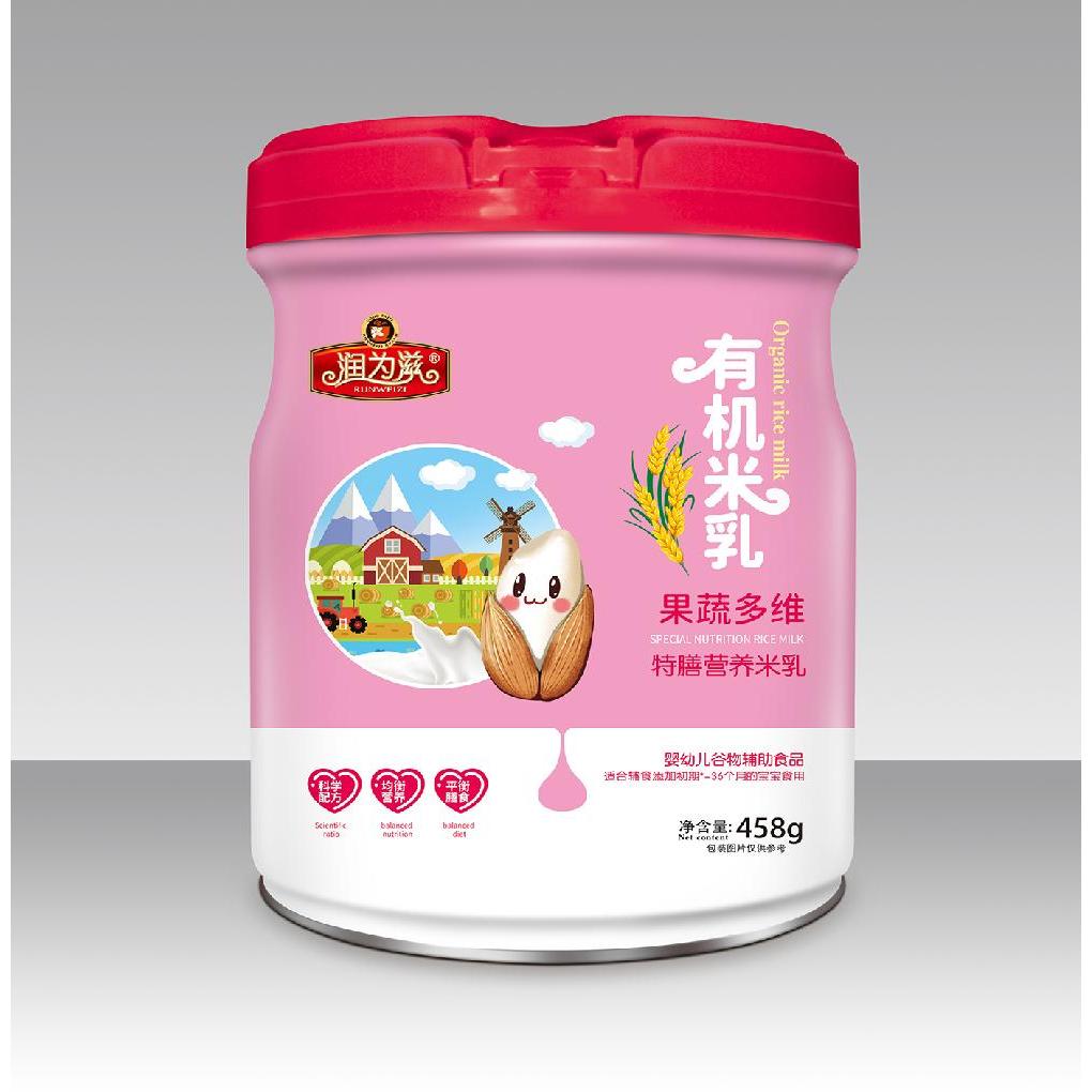 有機(jī)米乳-果蔬多維（桶）OEM代加工