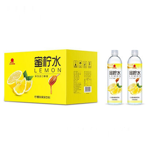 北大荒集團蜜檸水檸檬味果味飲料510mlx24瓶.jpg