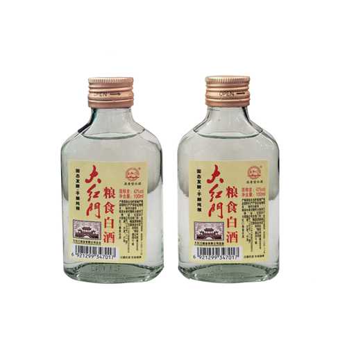大紅門糧食白酒42度100ml濃香型白酒.jpg