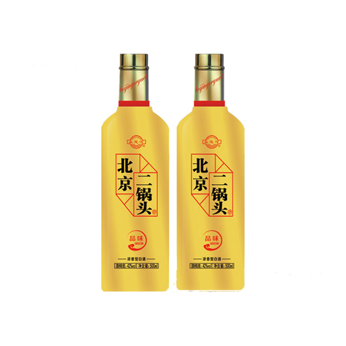 大紅門北京二鍋頭酒品味黃瓶42°500ml濃香.jpg