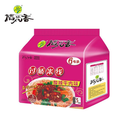 稻花香過橋米線酸辣牛肉味六袋裝.jpg