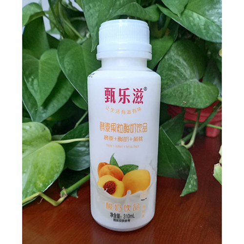 甄樂滋酵素果粒酸奶飲品 黃桃310ml.jpg