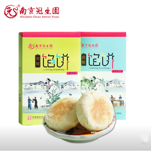 南京冠生園特產(chǎn)蛋黃酥餡餅牛軋鴨油酥桃酥狀元糖.png