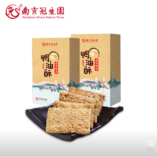 南京冠生園特產(chǎn)豬肉脯鴨油酥玉米餅八鮮八野蜂蜜.png