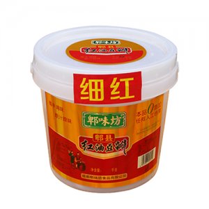 郫味坊郫縣紅油豆瓣桶裝6千克