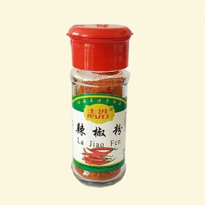 志浩辣椒粉玻璃瓶裝