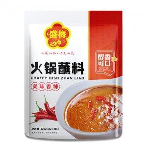 盛梅120克火鍋蘸料2包料香辣
