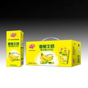 云升香蕉牛奶（苗條裝) 250mlX20