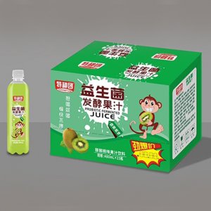 泰爺特種團(tuán)益生菌發(fā)酵獼猴桃果汁480mlx15瓶