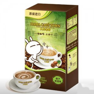 大馬老街3合1炭燒味即溶白咖啡（固體飲料)