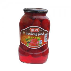 奧勝糖水草莓罐頭-830g