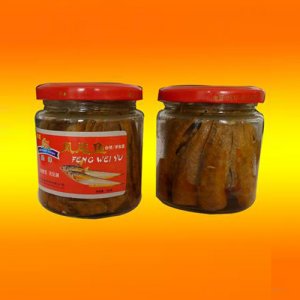 圣暉154g香辣、五香鳳尾魚