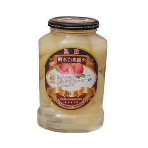 奧勝糖水白桃罐頭680g