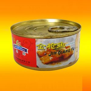 圣暉154g馬口鐵香辣、五香金槍魚