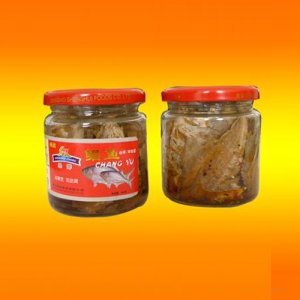 圣暉154g香辣、五香鯧魚