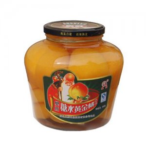 奧勝糖水黃金桃罐頭