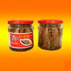 圣暉154g香辣、五香黃花魚