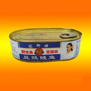 冠御227g豆豉馬口鐵豆鼓鯪魚