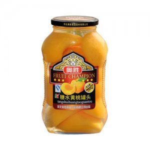 奧勝糖水黃桃罐頭768g