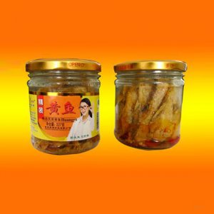 冠御227g香辣、五香黃魚