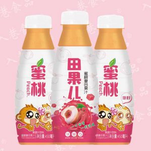 入巷田果兒蜜桃復(fù)合果汁瓶裝