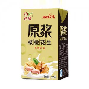 張弓原漿核桃花生盒子