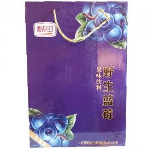 酷田野生藍(lán)莓果味飲料