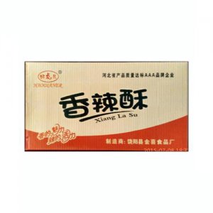 好點兒香辣酥包裝箱裝