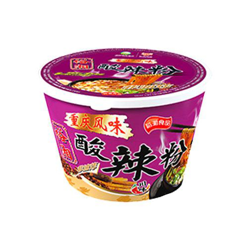 裕湘重慶酸辣粉方便粉桶裝
