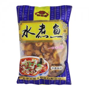 花仙子膨化食品水煮魚(yú)味200g