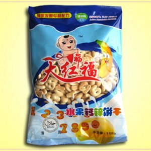 大紅福168克-水果鈣鋅餅干